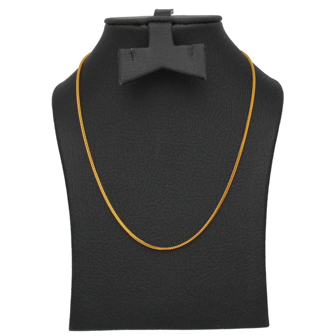 Gold Wheat Chain 22KT - FKJCN22KU6645