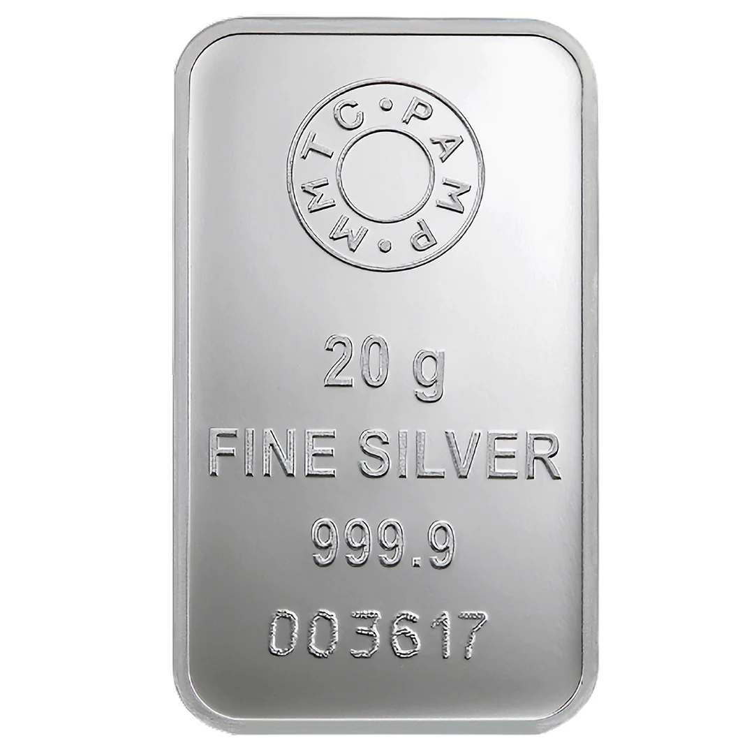 MMTC Pamp Lotus 20 Grams Silver Bar in 999.9 Silver - FKJGBRSL2216 - Image 2