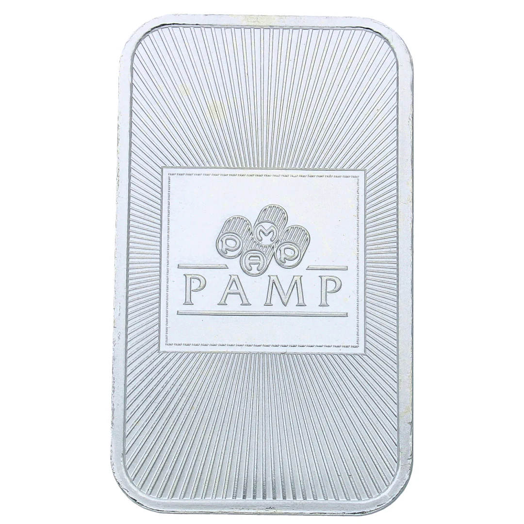 Pamp 1 Ounce Silver Bar 999.0 Silver - FKJGBRSL2317 - Image 2