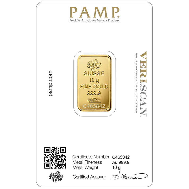 Pamp Suisse Queen Fortuna 10 Grams Gold Bar 24KT - FKJGBR2152 - Image 3