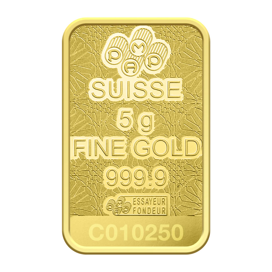 Pamp Suisse 5 Grams Arabian Falcon Gold Bar 24KT - FKJGBR24K2359 - Image 4