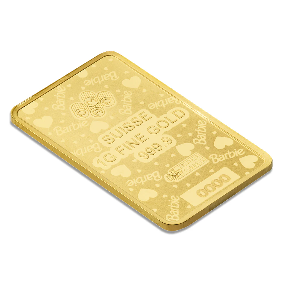 Pamp Suisse Barbie™ 1 Gram Gold Bar 24KT - FKJGBR24K6884 - Image 3
