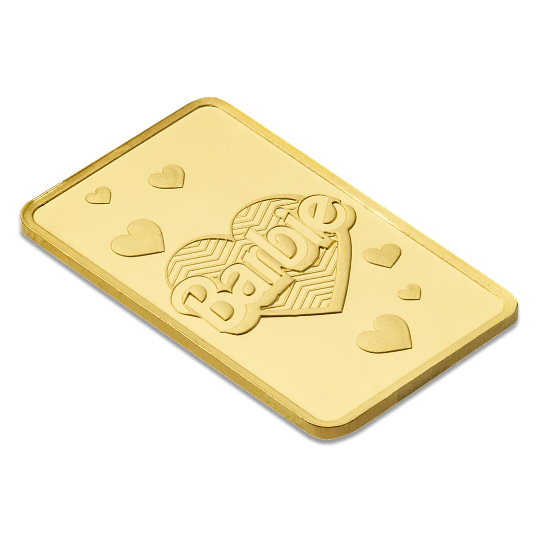 Pamp Suisse Barbie™ 1 Gram Gold Bar 24KT - FKJGBR24K6884 - Image 4
