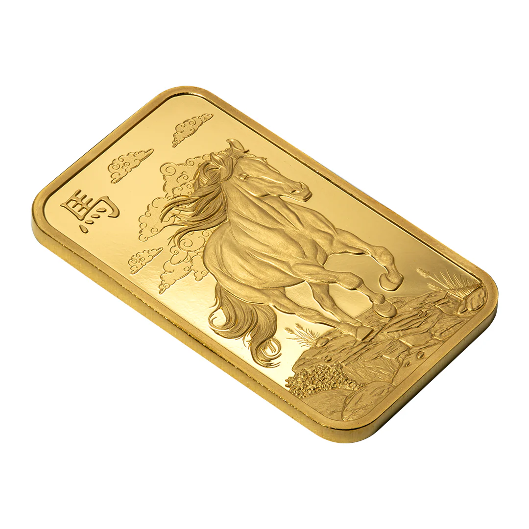 Pamp Suisse Lunar Legends 2026 Year of the Horse 1 Ounce Gold Bar 24KT - FKJGBR24K6895 - Image 3