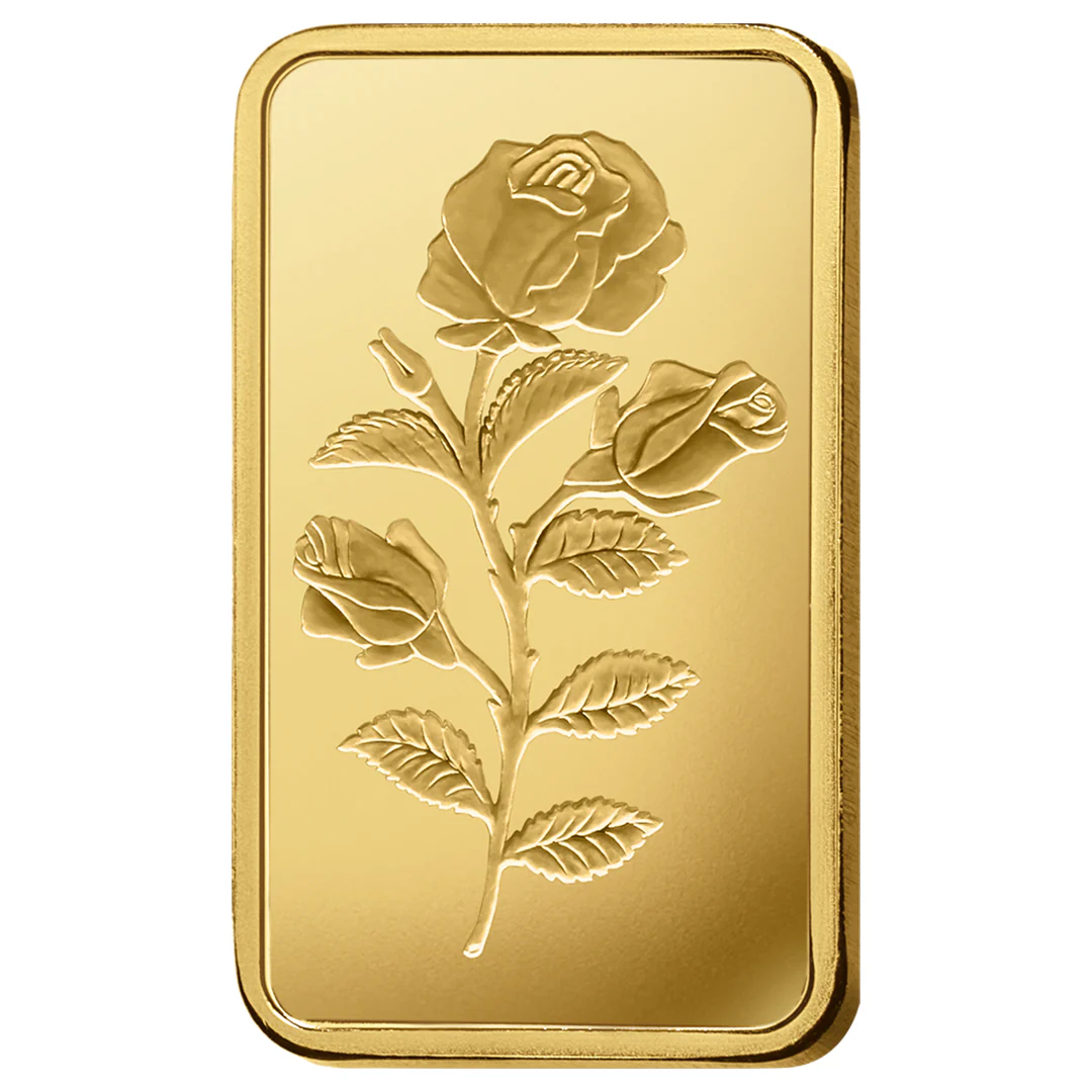 Pamp Suisse Rosa 1 Ounce Gold Bar 24KT - FKJGBR24K2211