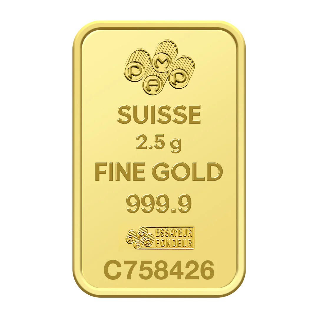 Pamp Suisse Rosa 2.5 Grams Gold Bar 24KT - FKJGBR24K2719 - Image 3