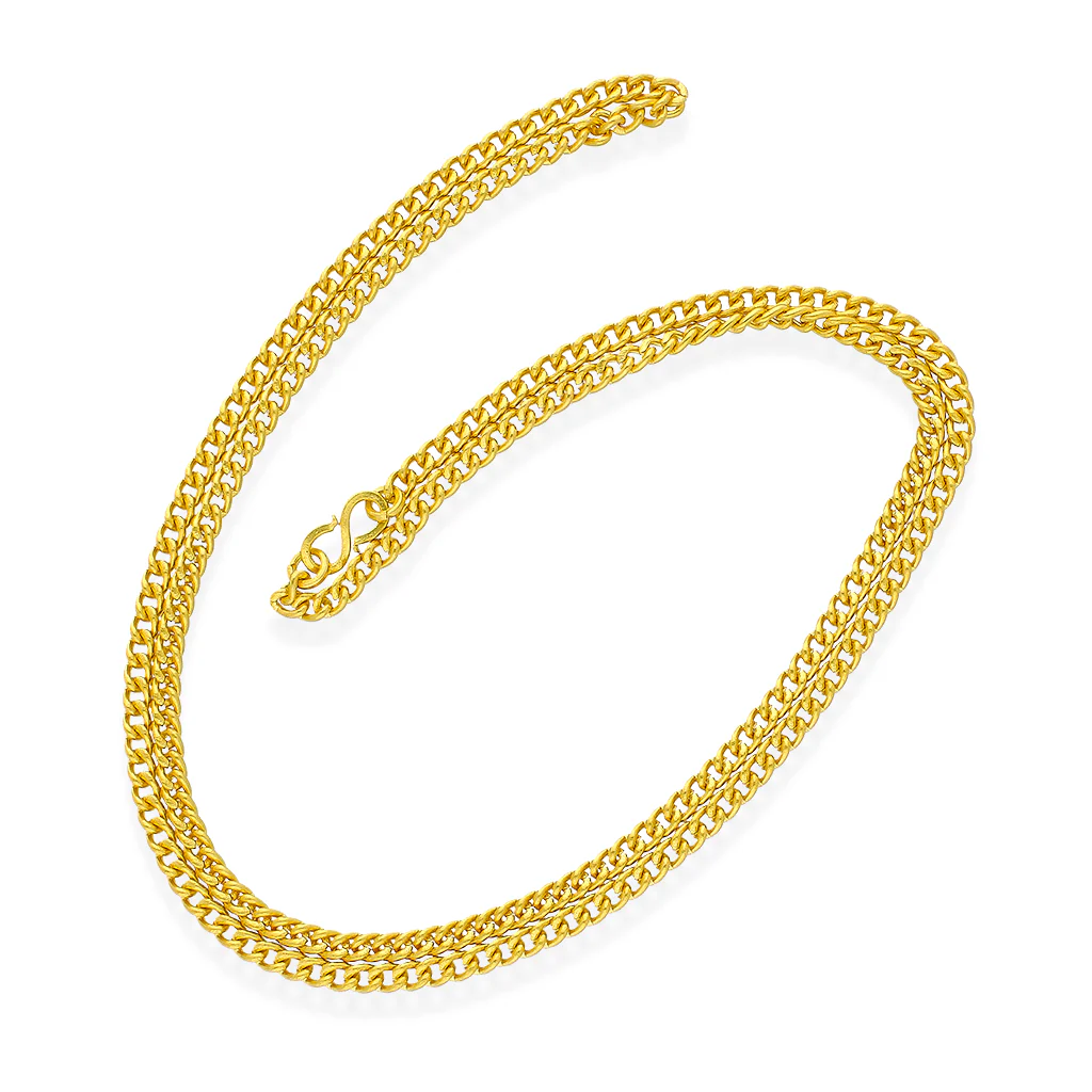 Pure Gold 24KT Chain 50 Grams - FKJCN24KU6111