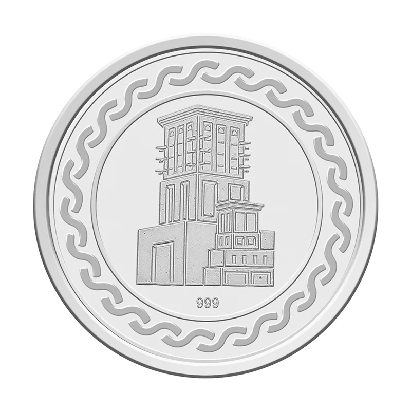 Silver 1 Gram Flower Coin 999 Purity - FKJCONSL2333 - Image 2