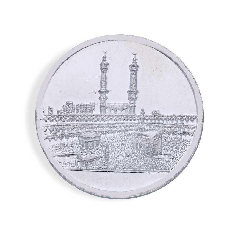 Silver 5 Grams Kaba Coin in Fine 999 Silver - FKJCONSLU4000 - Image 2