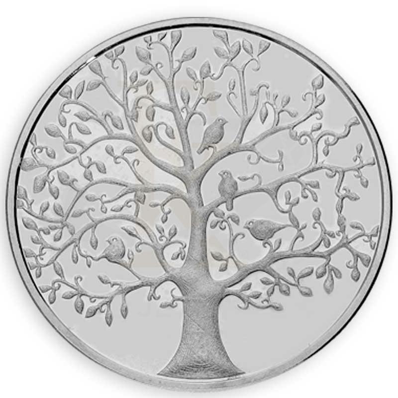 Silver 50 Grams Tree Coin in Fine 999 Silver - FKJCONSL3116 - Image 2