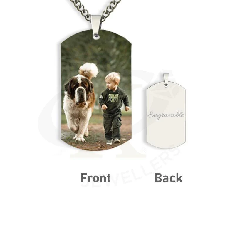 Silver 925 Photo Necklace - FKJNKLSL2606