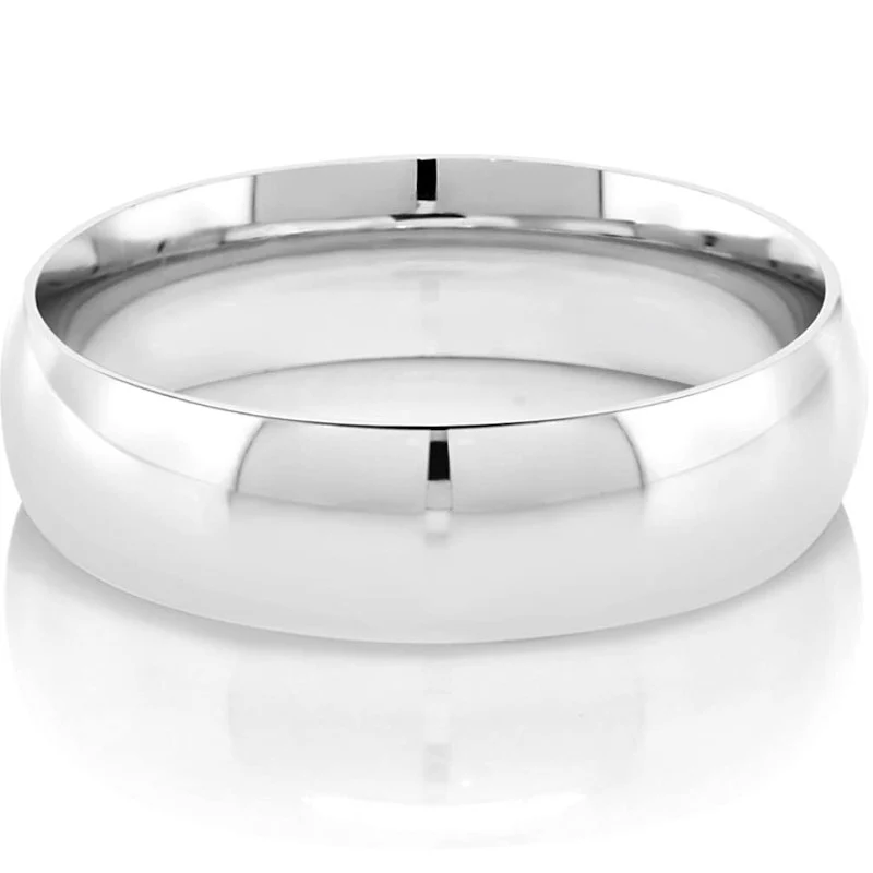 Silver 925 Couple Wedding Ring - FKJRN1323 - Image 2