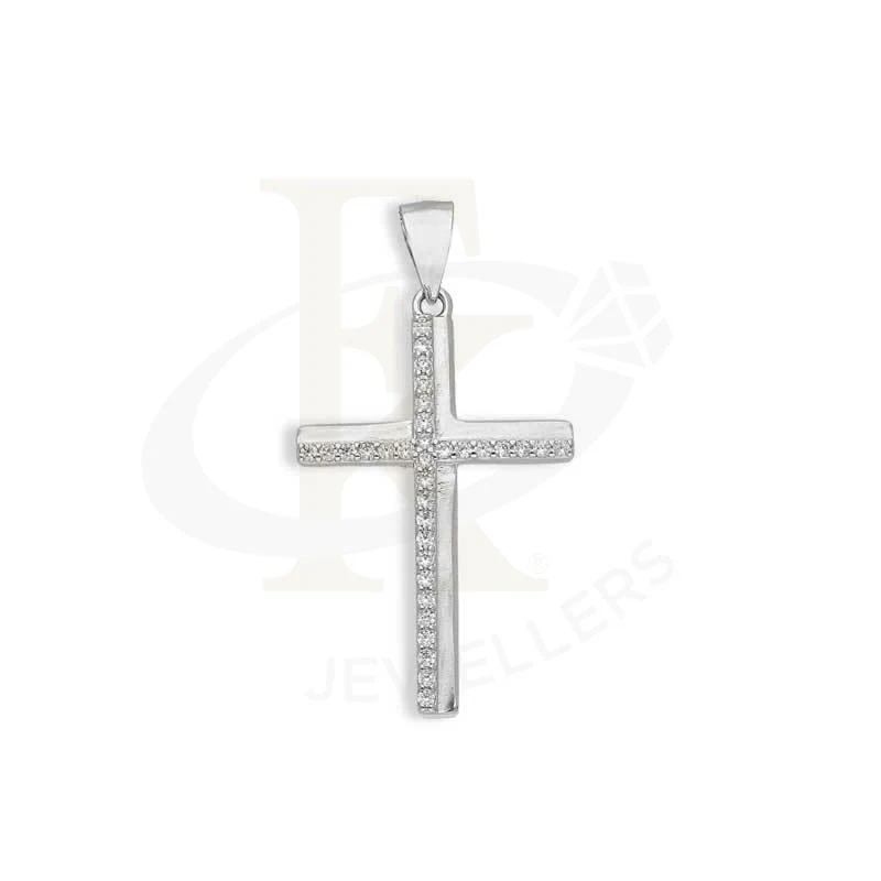 Sterling Silver 925 Cross Pendant - FKJPNDSL2705