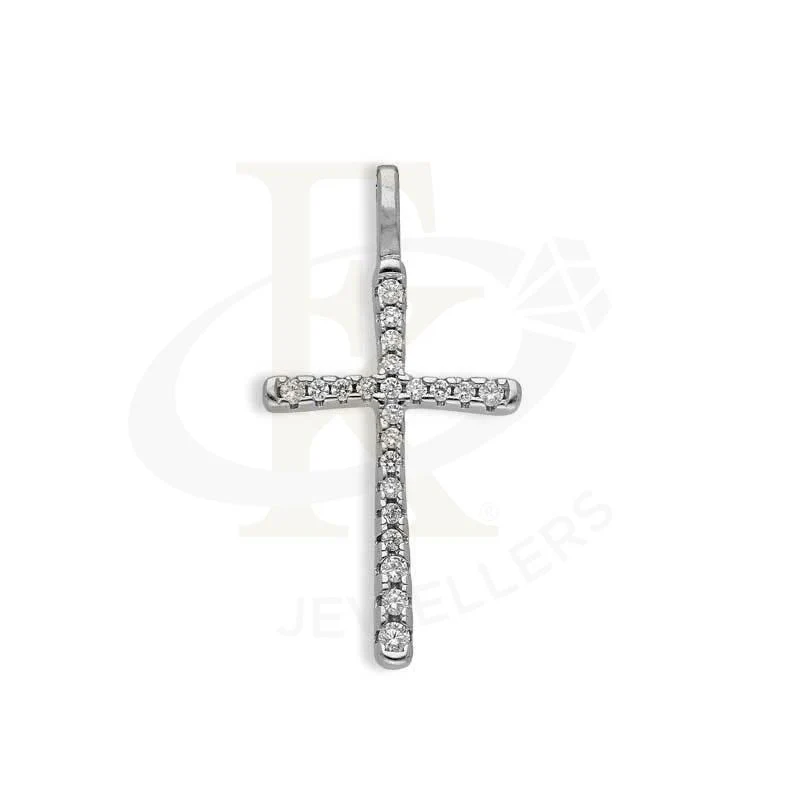 Sterling Silver 925 Cross Pendant - FKJPNDSL2706