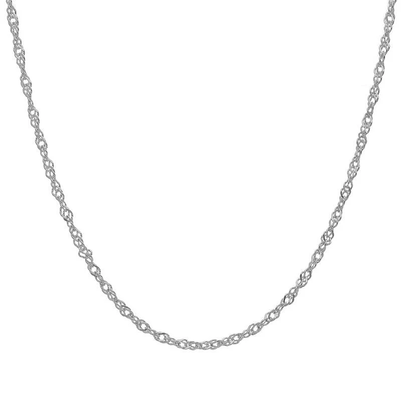 Sterling Silver 925 Disco Chain - FKJCN2089