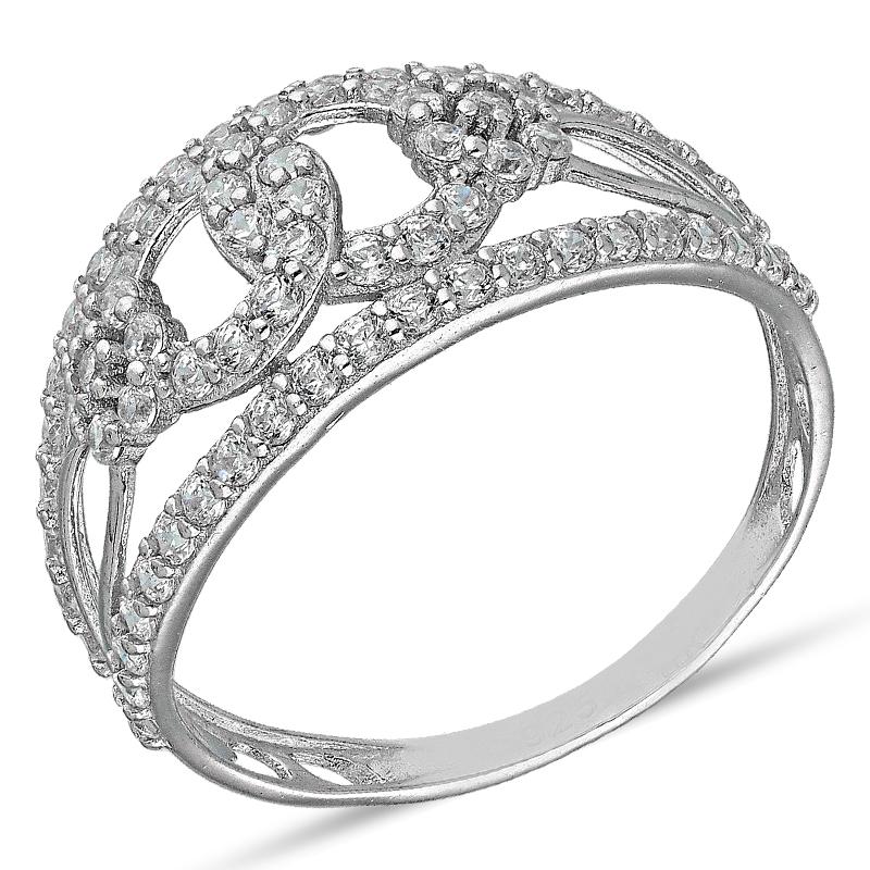 Sterling Silver 925 Knot Ring - FKJRNSL3005