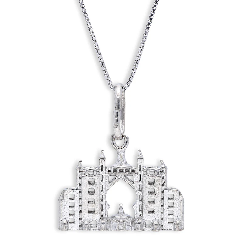 Sterling Silver 925 Necklace (Chain with Atlantis The Palm Pendant) - FKJNKLSLU6102