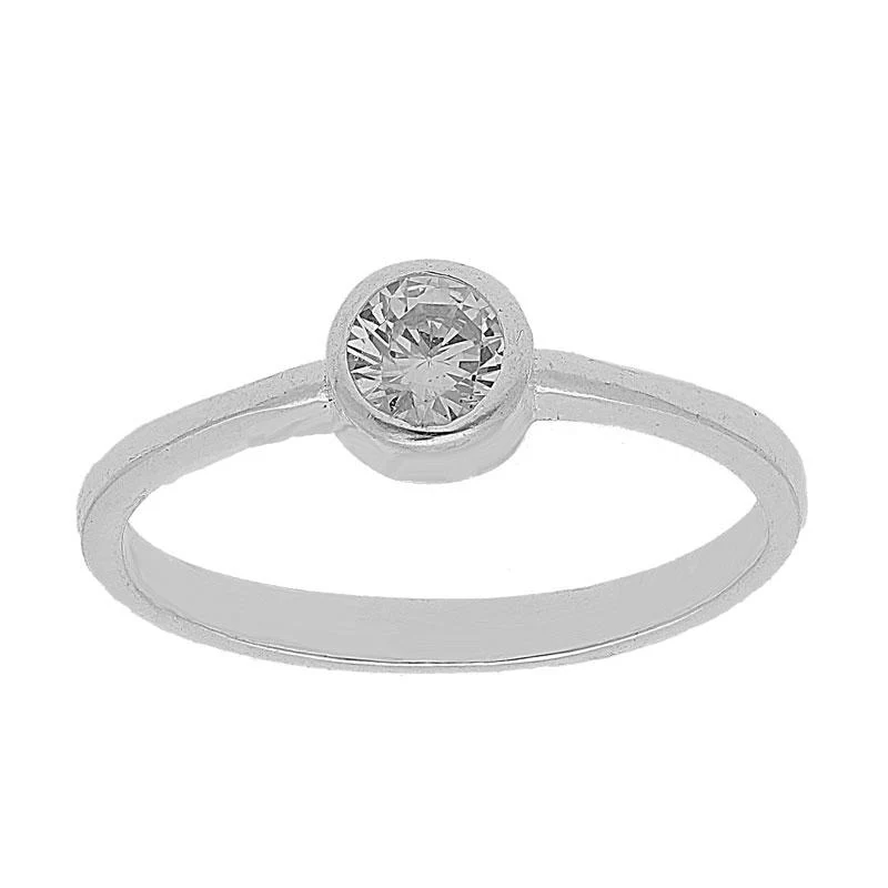 Sterling Silver 925 Pendant Set (Necklace, Earrings and Ring) - FKJNKLST2008 - Image 7