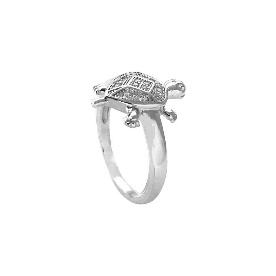 Sterling Silver 925 Tortoise Ring - FKJRN1786 - Image 5