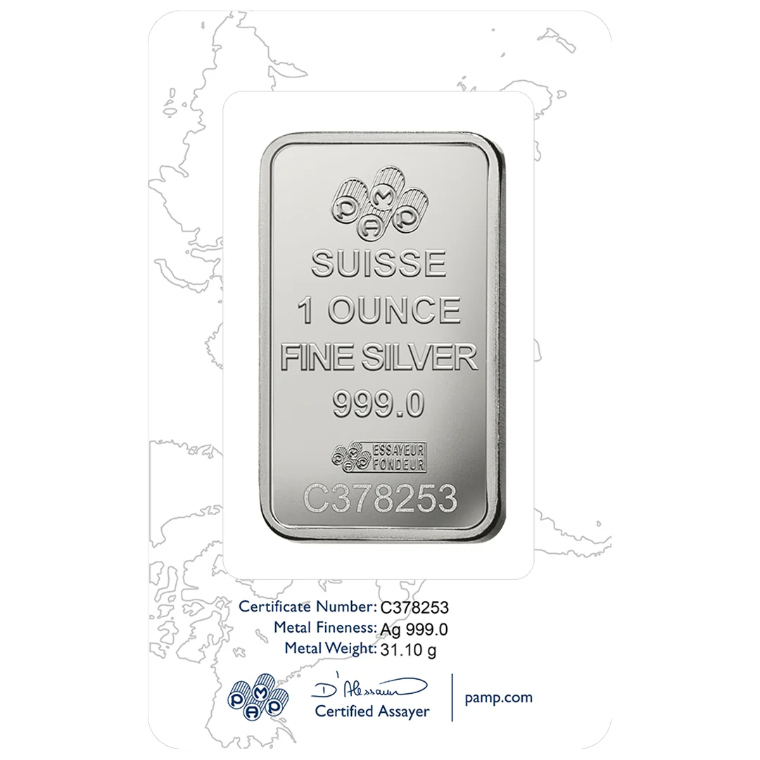 Swiss Pamp Fortuna 1 Ounce Minted Bar in 999.0 Silver - FKJGBRSL2292 - Image 3