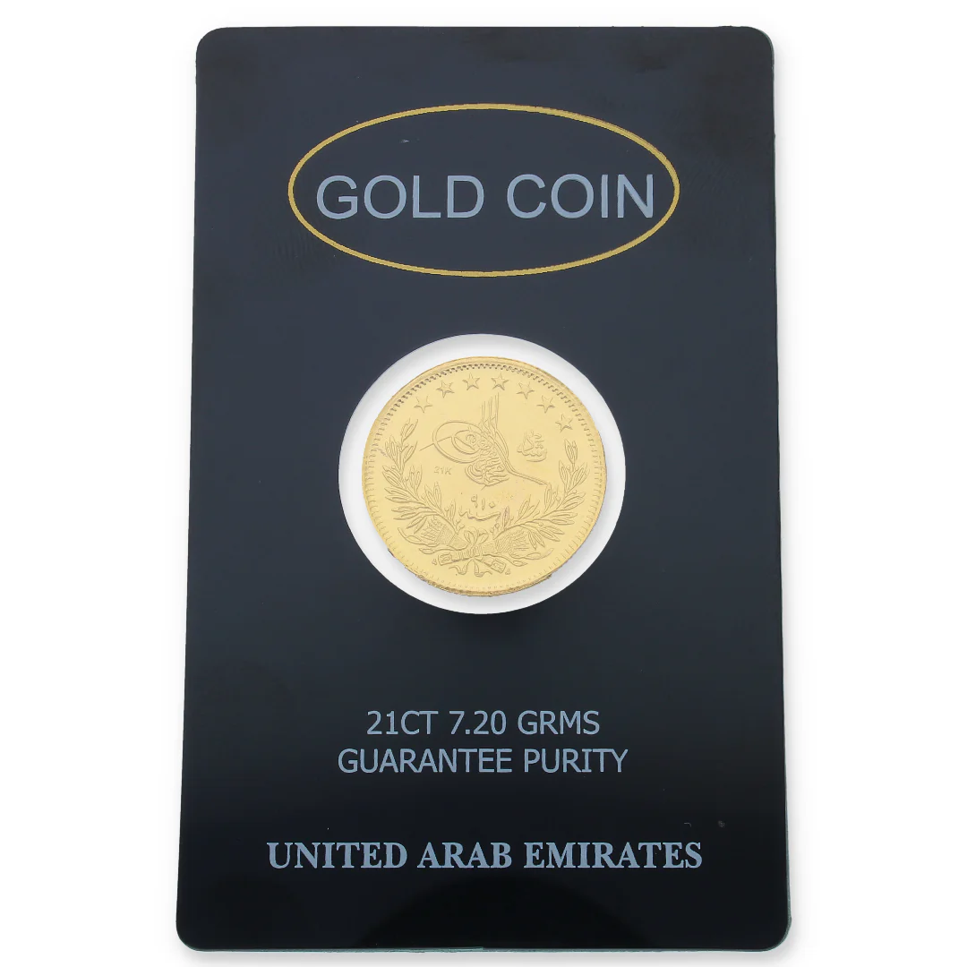 Turkish Lira 7.20 Grams Gold Coin 21KT - FKJCON21K2287