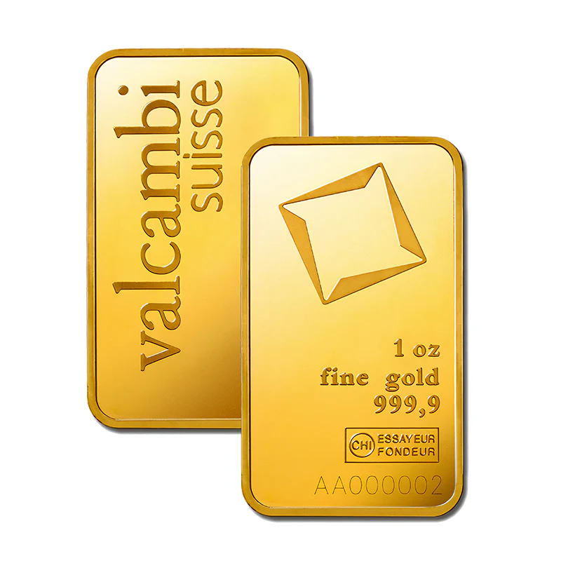 Valcambi Suisse 1 Ounce Gold Bar 24KT - FKJGBR24K2178 - Image 2