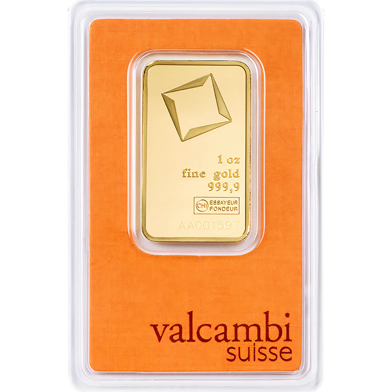 Valcambi Suisse 1 Ounce Gold Bar 24KT - FKJGBR24K2178 - Image 3