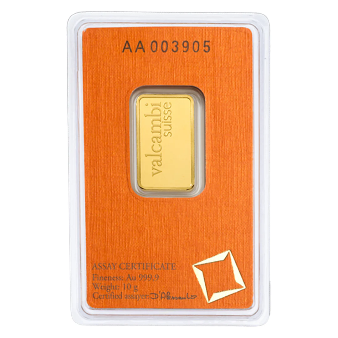 Valcambi Suisse 10g Fine Gold 999.9 Purity 24KT - FKJGBR24K6064 - Image 2