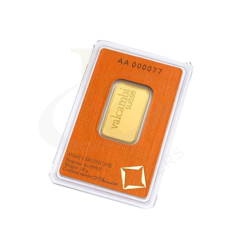 Valcambi Suisse 20 Grams Gold Bar 24KT - FKJGBR24K2172 - Image 4